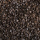 black coffee bean